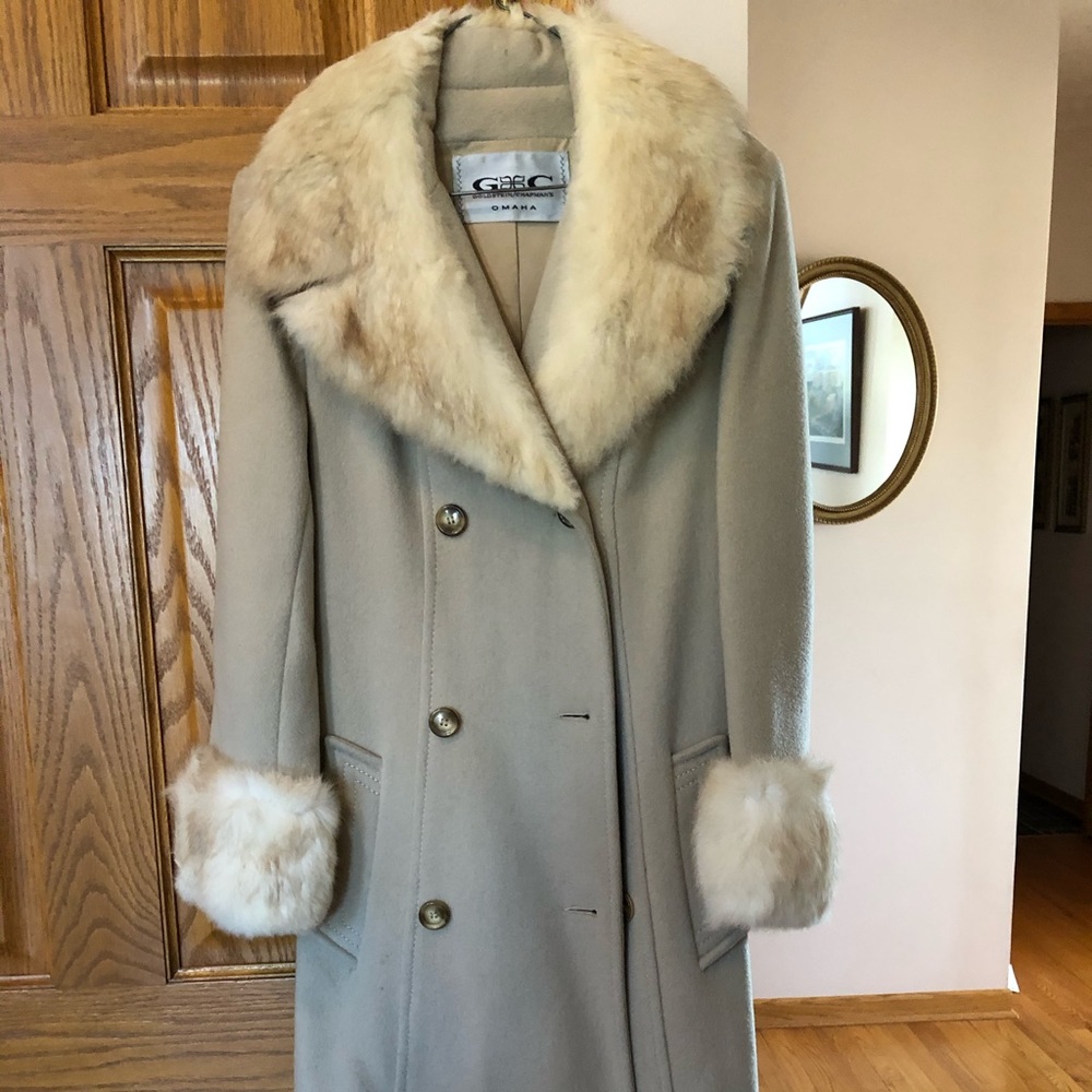 Vintage 80’s Goldstein Chapman wool Winter Coat